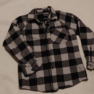 Hurley Button up flannel shirt